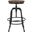 Peralta 24 Inch Counter Stool In Brown and Black