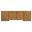 Percy 4-Door Sideboard In Acacia Tan