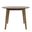 Percy 42 Inch Round Drop-Leaf Dining Table In Chestnut