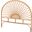 Perenna Rattan King Headboard In Natural Brown