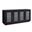 Perry 66 Inch Console with 4 Doors In Black