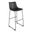 Petra Bar Height Stools Set of 2 In Black