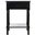 Peyton 1 Drawer Accent Table in Black