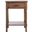 Peyton 1 Drawer Accent Table in Brown