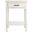 Peyton 1 Drawer Accent Table in Distressed White