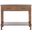 Peyton 2 Drawer Console Table in Brown