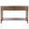 Peyton 3 Drawer Console Table in Brown