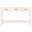 Peyton 3 Drawer Console Table in Distressed White