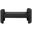 Peyton Boucle Fabric Bench In Black