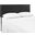 Phoebe Black King Upholstered Vinyl Headboard