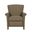 Phoebe Push Thru The Arms Recliner In Taupe