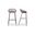 Piazza Grey Outdoor Bar Stools Set of 2