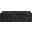 Piazza Marble Finish Concrete Coffee Table In Black