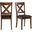 Picket House Furnishings Alexa Standard Height Side Chair Set of 2 in Cherry