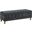 Jude Tufted Storage Ottoman In Gun Metal
