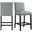 Picket House Furnishings Pia Faux Leather Counter Height Side Chair Set 2 In Grey