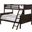 Picket House Furnishings Santino Twin Over Full Bunk Bed In Espresso