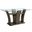 Picket House Furnishings Simms Rectangular Counter Table In Walnut
