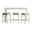 Stanford Multipurpose Bar Table Set In White