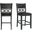 Picket House Furnishings Taylor Counter Height Faux Leather Side Chair Set 2 In Gray