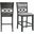 Picket House Furnishings Taylor Counter Height Side Chair Set 2 In Gray