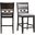 Picket House Furnishings Taylor Counter Height Side Chair Set 2 In Walnut