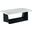 Picket House Furnishings Tobias Coffee Table with White Marble Top