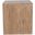 Pienza Travertine End Table In Natural