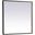 Pier Black Led Mirror MRE62736BK