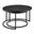 Pierre Nesting Tables In Black and Matte Black