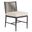 Pietra Armless Dining Chair in Echo Ash