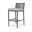 Pietra Barstool in Dupione Celeste