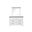 Pinetop Dresser In White and Dark Brown
