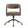 Pinnacle Upholstered Office Chair In Mocha