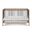 Pixie Finn 3 In 1 Crib In Walnut and Charcoal