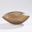 Pleated Large Bowl In Brown