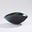 Pleated Medium Bowl In Black and White