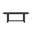 Plum Creek Extendable Trestle Dining Table In Ravenwood Black