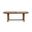 Plum Creek Extendable Trestle Dining Table In Sierra Brown