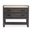 Plum Creek Open Nightstand In Ravenwood Black