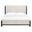 Plum Creek Queen Upholstered Panel Bed In Ravenwood Black