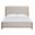 Plum Creek Queen Upholstered Panel Bed In Sierra Brown