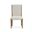Plum Creek Upholstered Side Chair Set of 2 In Sierra Brown