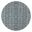 Pluvi Entwined Geometric Indoor/Outdoor Round Rug In Teal
