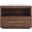 Poesy 1 Drawer Nightstand In Brown