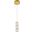 Polaris Led Light Gold Pendant 3500D1G