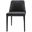 Polly Anthracite Grey Leather Dining Chair Set Of 2