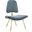 Ponder Sea Blue Performance Velvet Lounge Chair