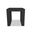 Portal End Table In Black