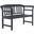 Porterville Ash Grey 2-Seat Bench